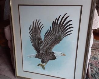 Eagle Print By Erwin Rambow
Lot #: 11