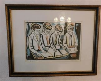 "Young Scholars" By Irving Amen
Lot #: 12