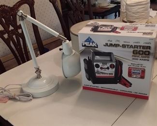 Peak Jump Starter And Adjustable Lamp
Lot #: 50