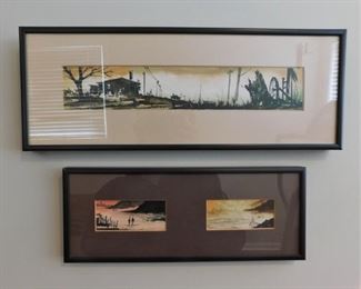 Two Watercolors Signed Reddick
Lot #: 56