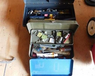 Two Tool Boxes And A Wrench Set
Lot #: 85
