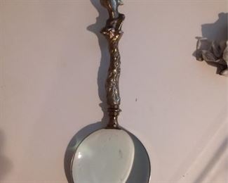 Dolphin Handled Magnifying Glass
Lot #: 92