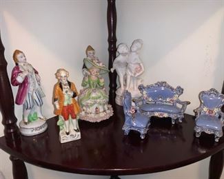 Variety of Antique and Vintage Collectibles
