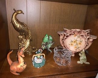 Variety of Antique and Vintage Collectibles, Including  a Lamp vase!