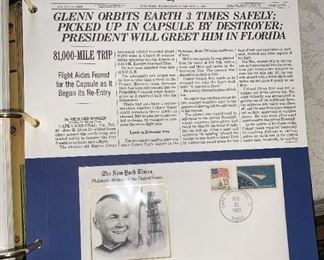 Huge Stamp Collection!!! John Glenn