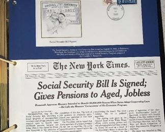 Huge Stamp Collection!!! Social Security