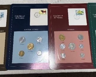Huge Stamp Collection!!! Original Coins many Countries