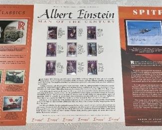 Huge Stamp Collection!!! Albert Einstein