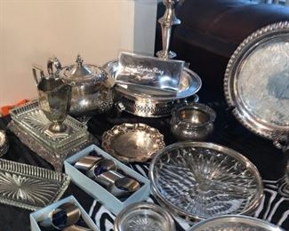 Nice Collection of Silver, Silver Plate