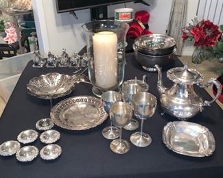 Nice Collection of Silver, Silver Plate