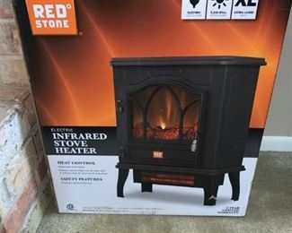 Redstone Infrared Stove / Heater Lifelike Fireplace