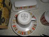 Noritake butter dish, plates, cup