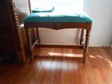 antique bench chair . We also having matching dressing table and chest of drawers