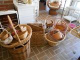 wicker baskets galore!!