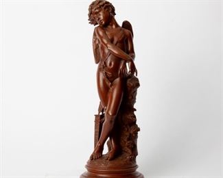 17: Jean Balloni Patinated Bronze Cupid