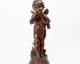 151: Bronze After Auguste Moreau, 'Young Psyche'