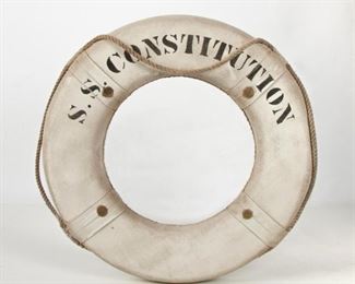 224: Vintage S.S. Constitution Life Ring