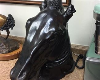 Bronze Horse Sculpture...