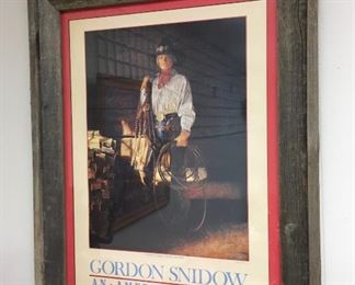 Gordon Snidow  - I Don't Make Coffee either!!! Framed Western Print....
