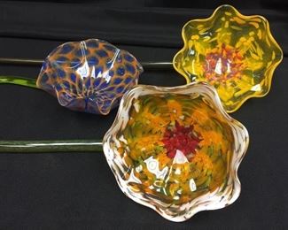 Hand Blown Art Glass by San Antonio Artist...