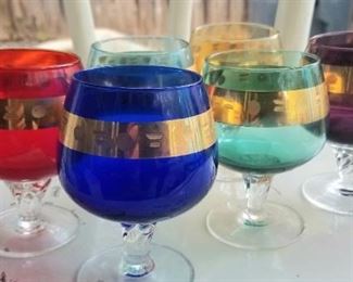 Vintage German Cocktail glasses