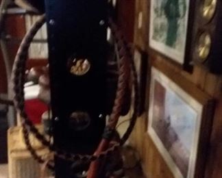 Leather bull whip