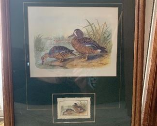 Federal duck-stamp print