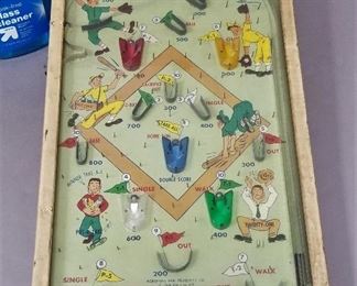 vintage table top pinball - Battery op