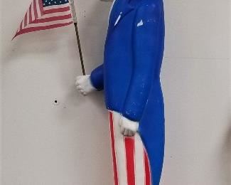 Uncle Sam blow-mold