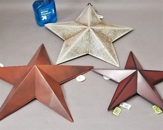 modern tin star decor