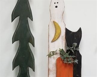 large wood decor