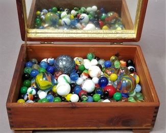 nice vintage and antique marble lot - several shooters