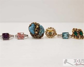 315: Costume Rings
This collection contains rings of different colors and shapes 
J13 5 of 5