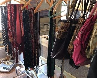 Ties and handbags