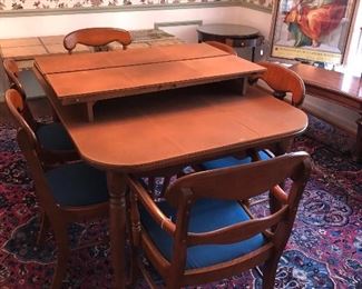 Mid century dining room table