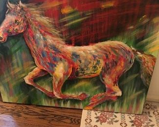 Large oil
