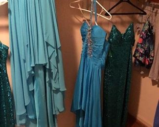 New evening gowns SPECIAL SALE $25 EACH!