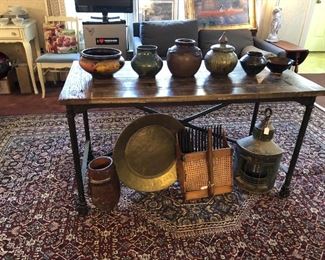 Rustic table and decor