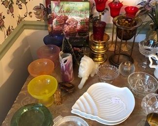 Items on table are $1 each (firm, not 1/2 off!)