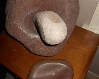 Native American grinding stones