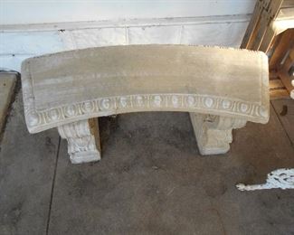 Concrete bench/ one of 2
