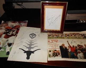 Ricky Williams photos, signed, Earl Campbell autograph and more