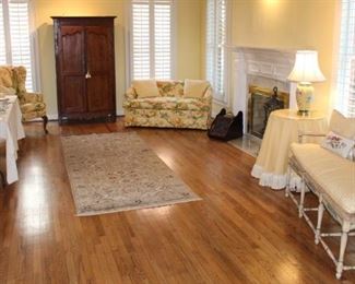 This room is full of beautiful items.