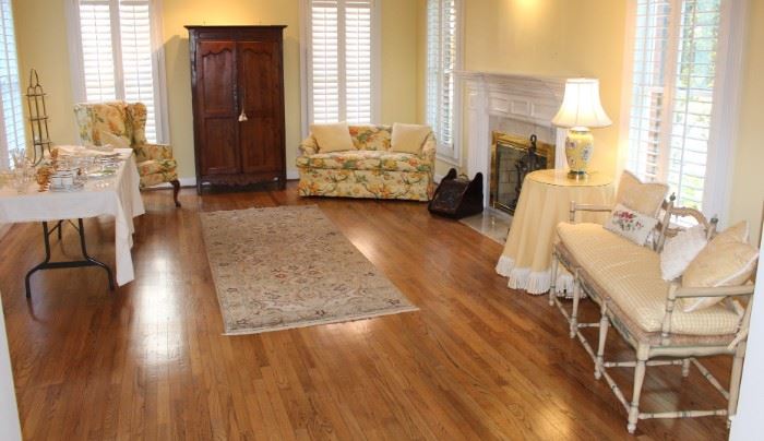 This room is full of beautiful items.