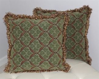 Pair of designer pillows.  