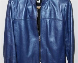 St. John Sport beautiful leather jacket.  Size Medium.  