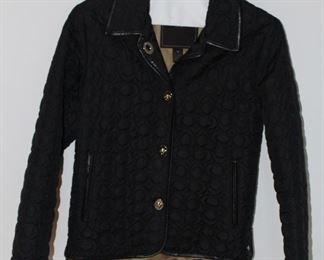 Coach quilted jacket.