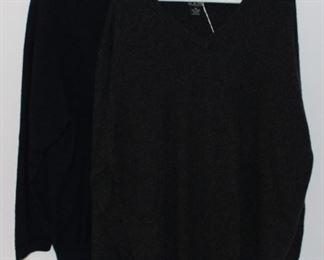 Men's cashmere sweaters.  