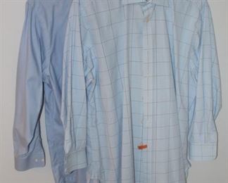 We have a large amount of very nice men's XL shirts.  Charles Tyrwhitt and Brooks brands. 