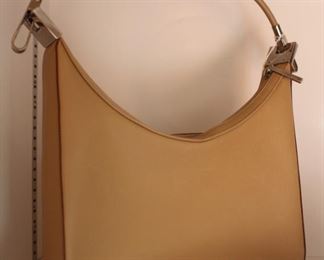 Gucci tan handbag.  